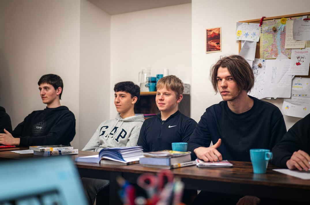 croatian programming students in class